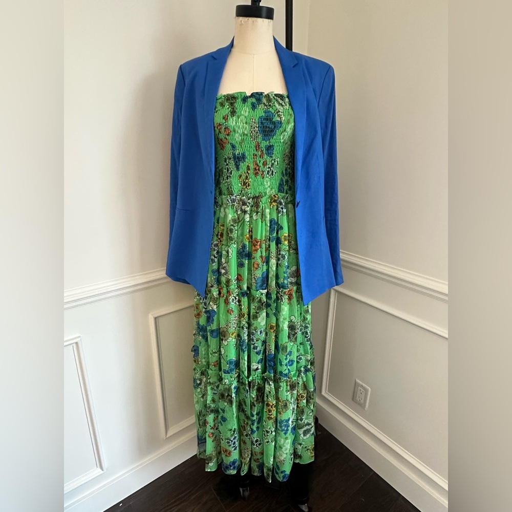 Alexis Green Strapless Dress